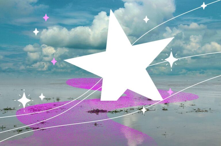 La aurora flota sobre la ría