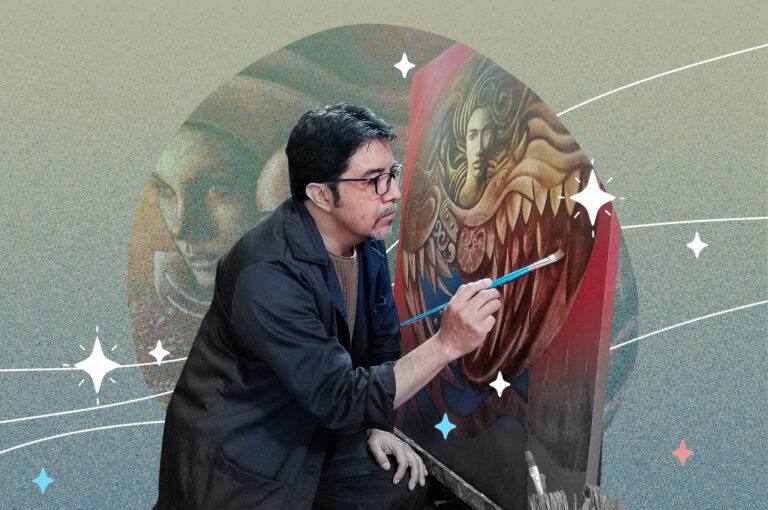 Para Jorge Porras Olmedo, pintor ecuatoriano: «el arte no es moda»