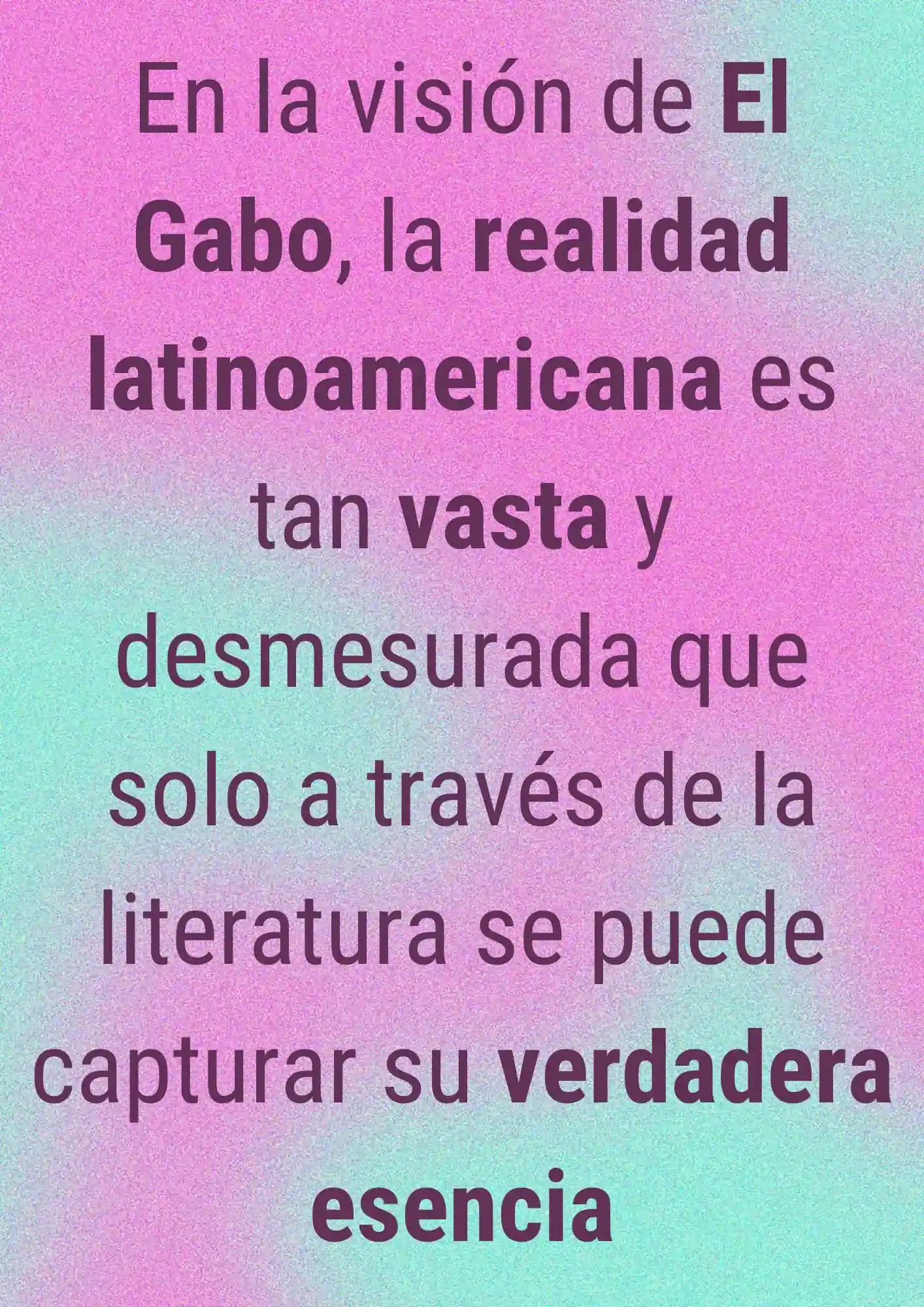 alt="cómo es la literatura de Gabriel García Márquez"