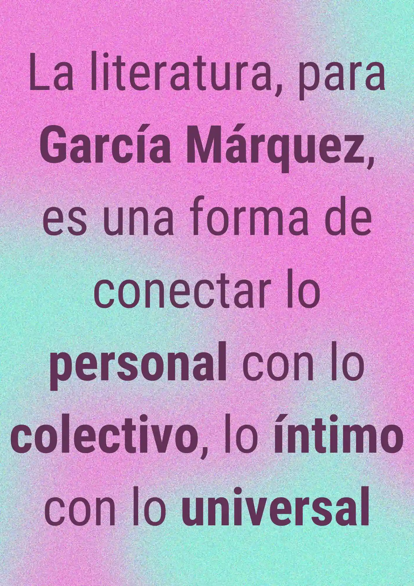 alt="cómo es la literatura de Gabriel García Márquez"