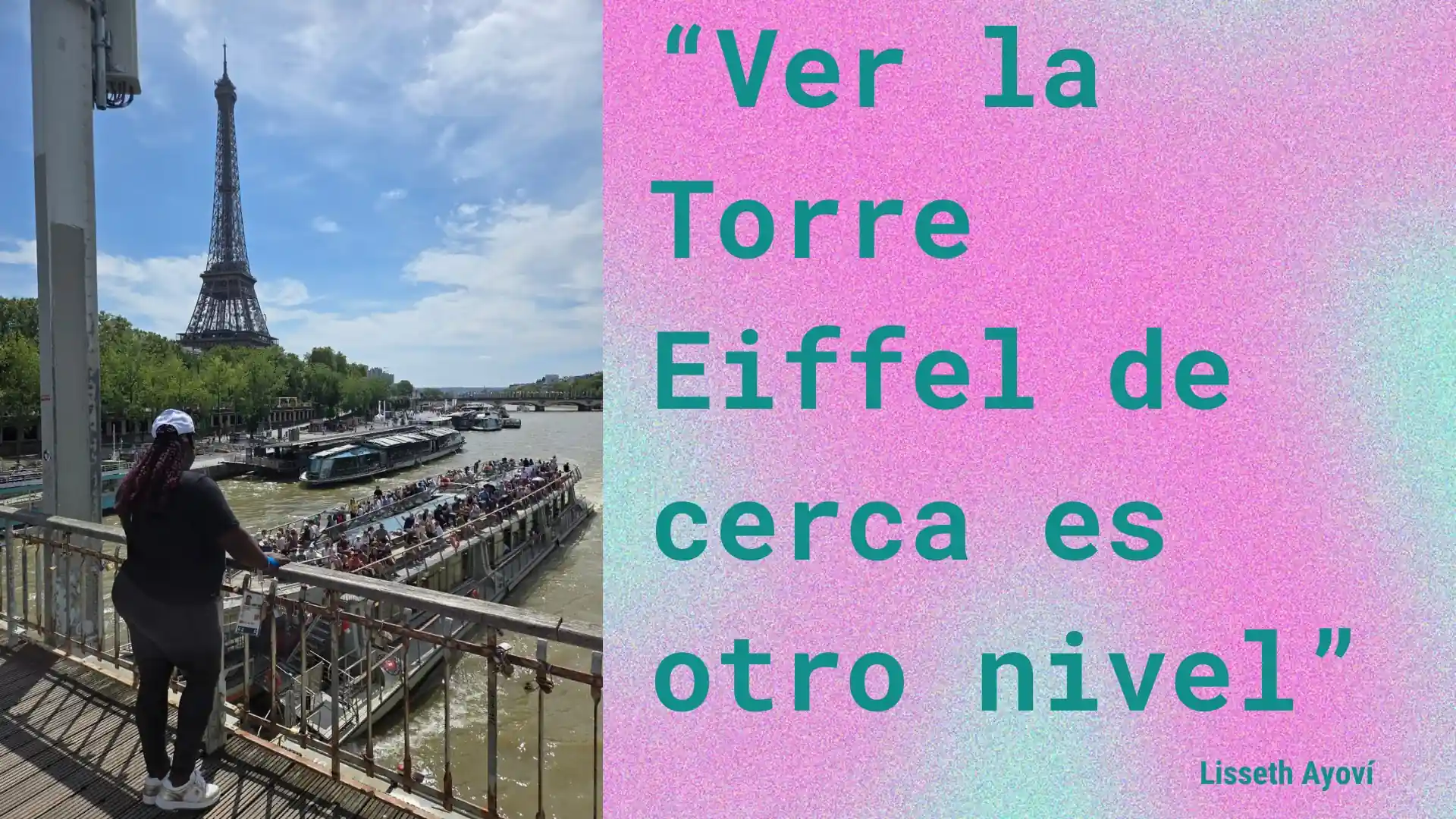 alt="Lisseth Ayoví si no fuera pesista recogería chatarra y vendería cocada como en mi niñez